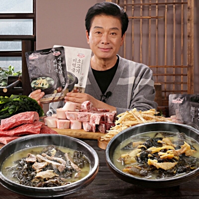 김형일 노다지 황태 미역국 750g 1팩 황태 육수 밀키트