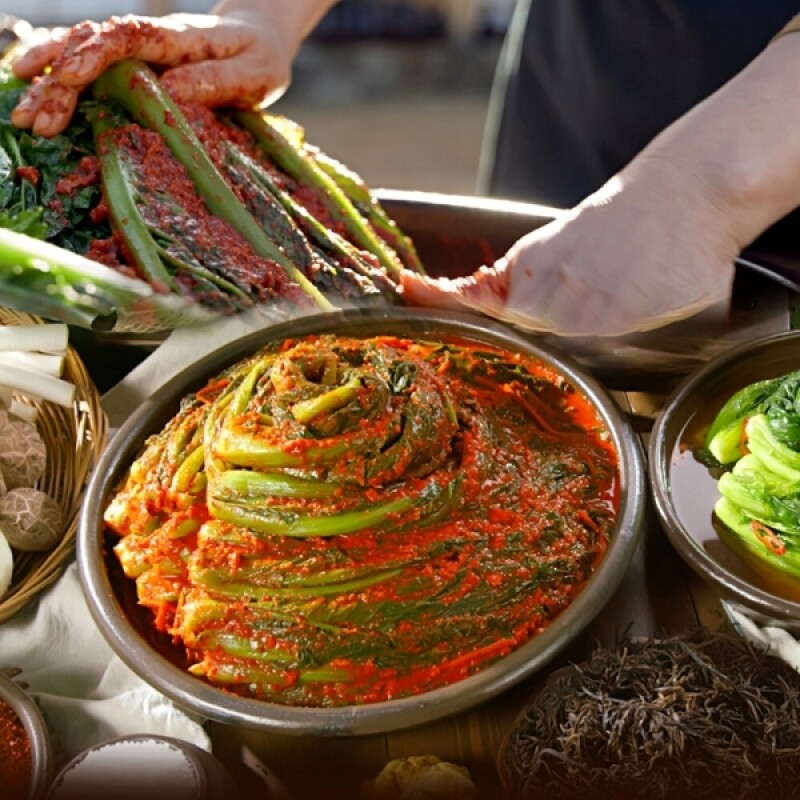 [국내산] 이인화 명인 여수 돌산 갓으로 만든 김치 4kg+갓물김치 1kg