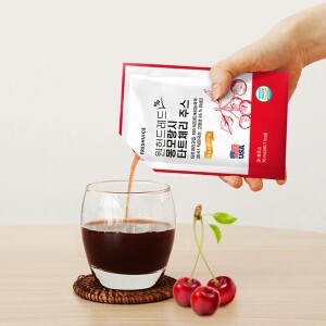 원헌드레드 몽모랑시 타트체리 주스 원액 70ml 30포
