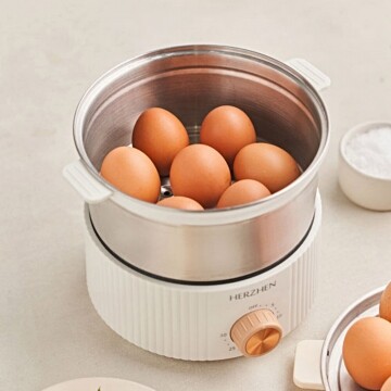 [타이머] 헤르젠 올스텐 3단 찜기 스텐 찜기 냄비 찜솥 멀티 만두 야채찜기