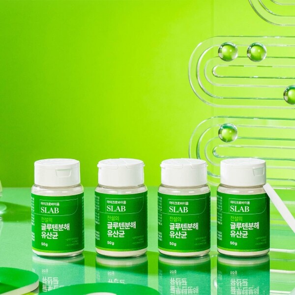 STAR PLANET SHOP,[특허] 전설의 글루텐분해 유산균 밀가루 분해 소화 효소 유산균 분말