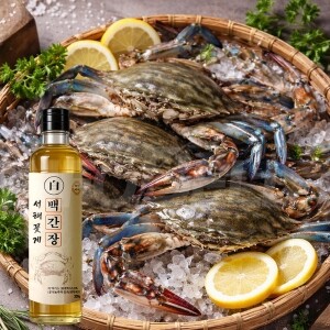 [만능] 서해꽃게 백간장 국내산 서해안 꽃게 농축액 엑기스 투명한 간장