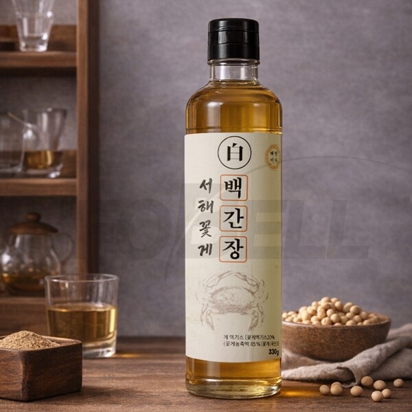 STAR PLANET SHOP,[만능] 서해꽃게 백간장 국내산 서해안 꽃게 농축액 엑기스 투명한 간장