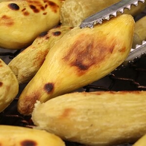 [껍질없는] 한입쏙 한입 꿀고구마 밤 호박고구마 간편 구운 꿀 고구마