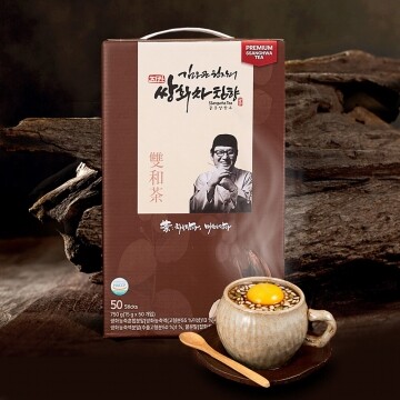 [리뉴얼] 김오곤 진한 쌍화차 침향 50포 고명 50g 쌍화 건강차 한방 전통차